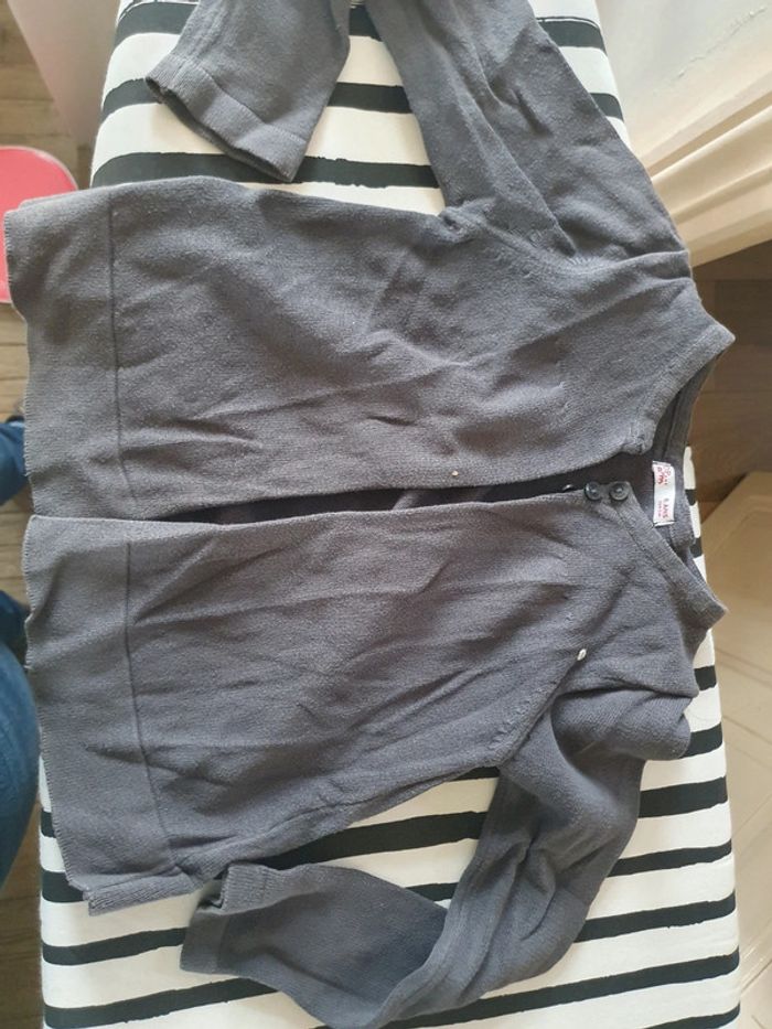 Gilet gris dpam