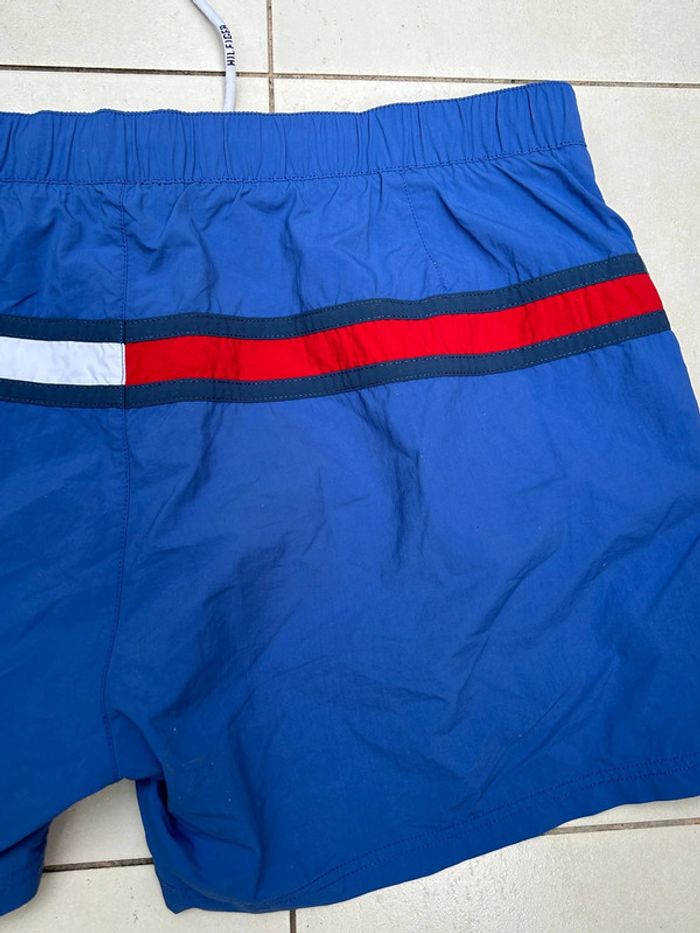 Short de bain bleu marine rouge blanc - tommy hilfiger plage - XXL - photo numéro 6