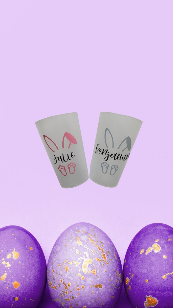 Gobelet de Pâques personnalisée