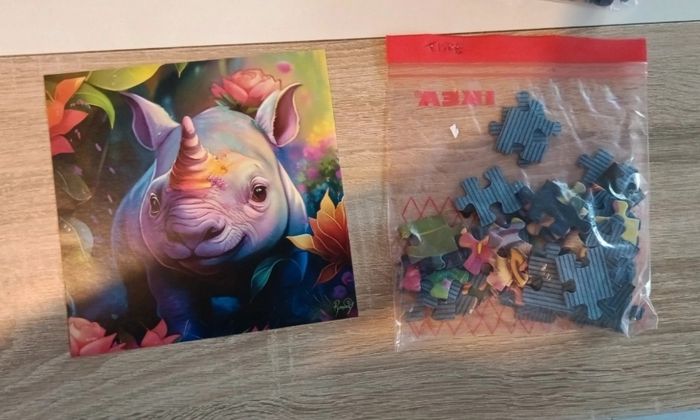 Puzzle neuf 3 x49 pièces - photo numéro 4
