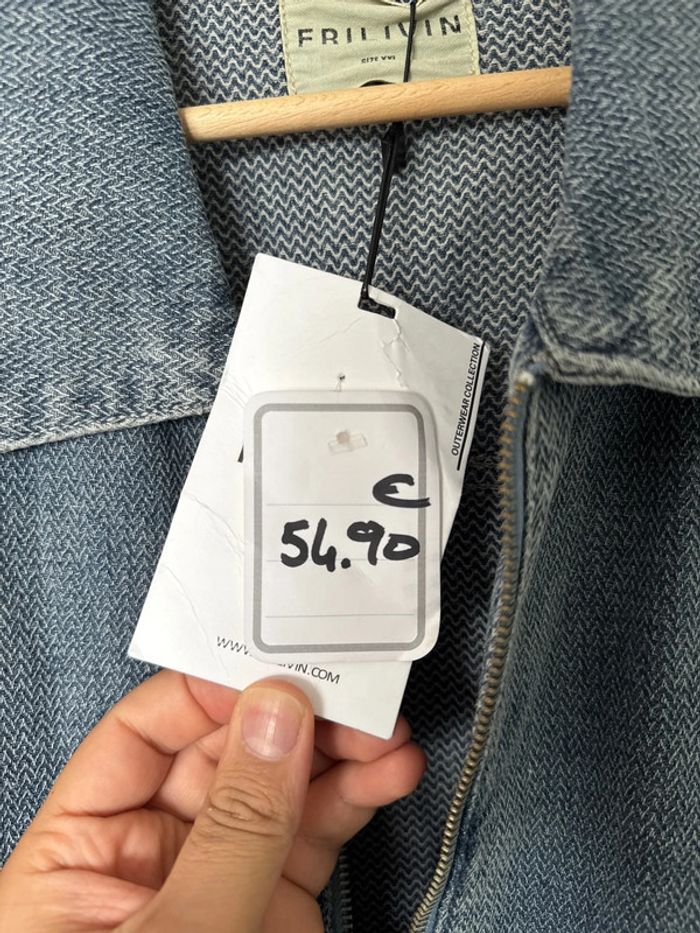 Veste en jean Frilivin neuve - Taille XXL - Homme - photo numéro 6