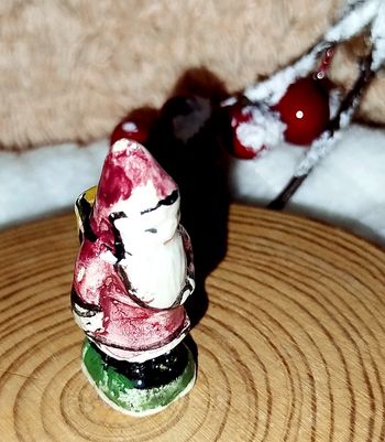 🎅 Collection ancienne fève Père Noël Saint Nicolas