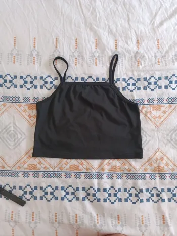 Débardeur noir 11-12ans