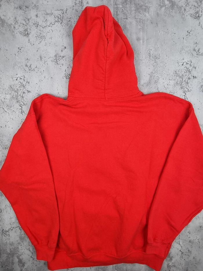 Pull à capuche universitaire Wisconsin – Taille L Homme (mesures en photos) - photo numéro 4