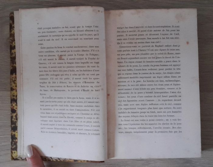 Raphaël de la vingtième année A. Lamantine édition 1857 - photo numéro 6