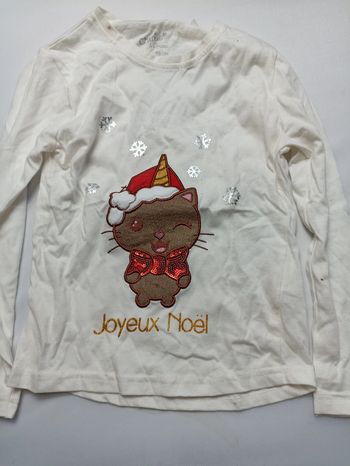 T shirt Noël 6 ans