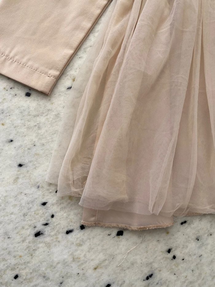 Robe beige tutu 18/24mois - photo numéro 6
