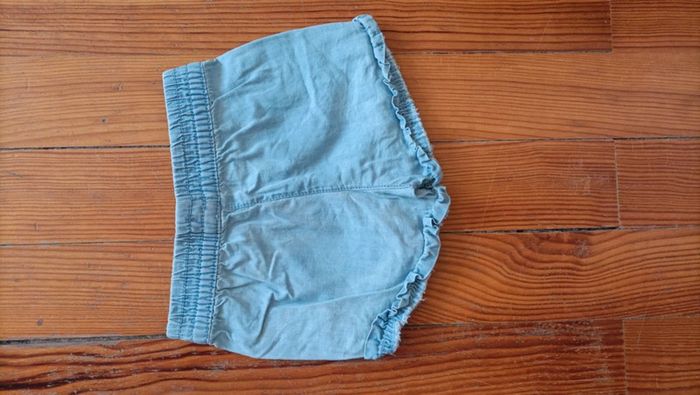 Short à volants bleu - photo numéro 2