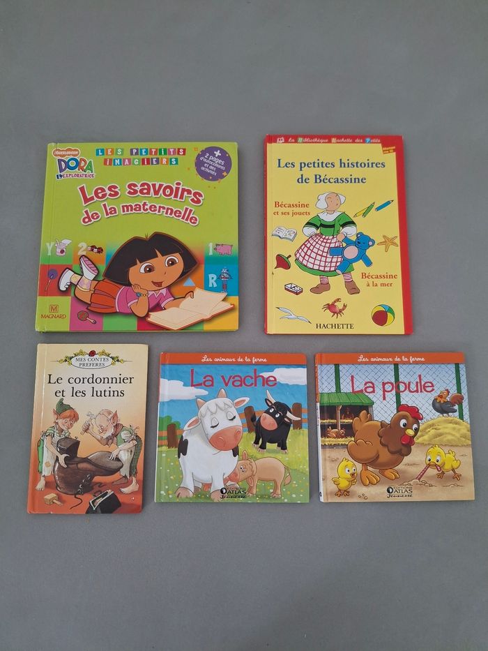 Lot de 5 livres