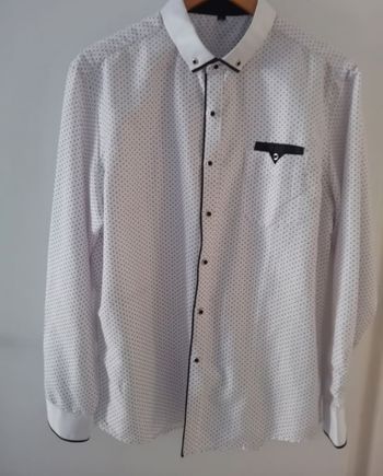 Chemise à pois L neuve