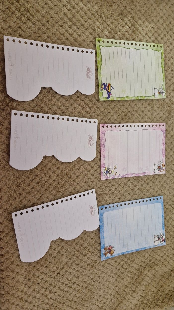 Lots de 6 feuilles diddl is back carnet - photo numéro 3