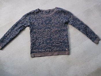 pull marine brillant doré taille S Bonobo