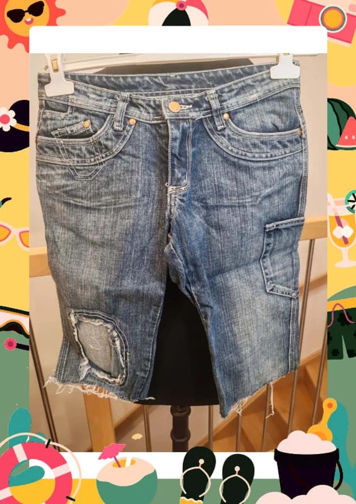 Short cut jeans