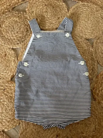 Barboteuse / bloomer rayé Jacadi 3 mois