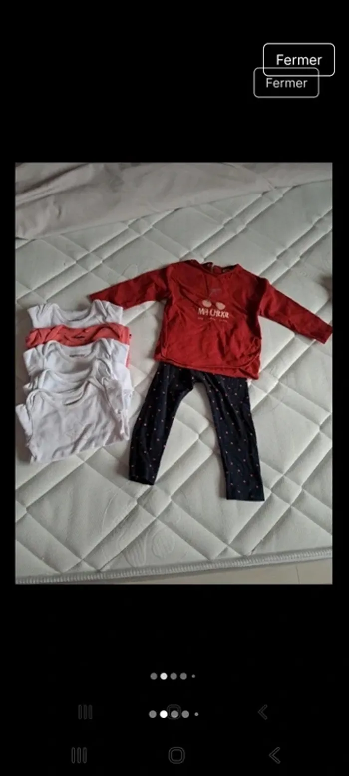 Lot vêtements en 24 mois - photo numéro 2