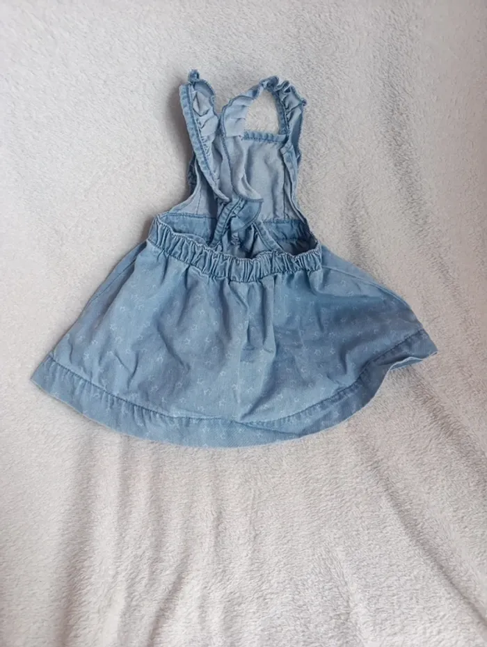 Robe en jean in extenso 68 cm /6 mois - photo numéro 2
