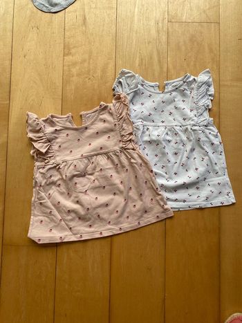 2 tee-shirts - 18 mois -