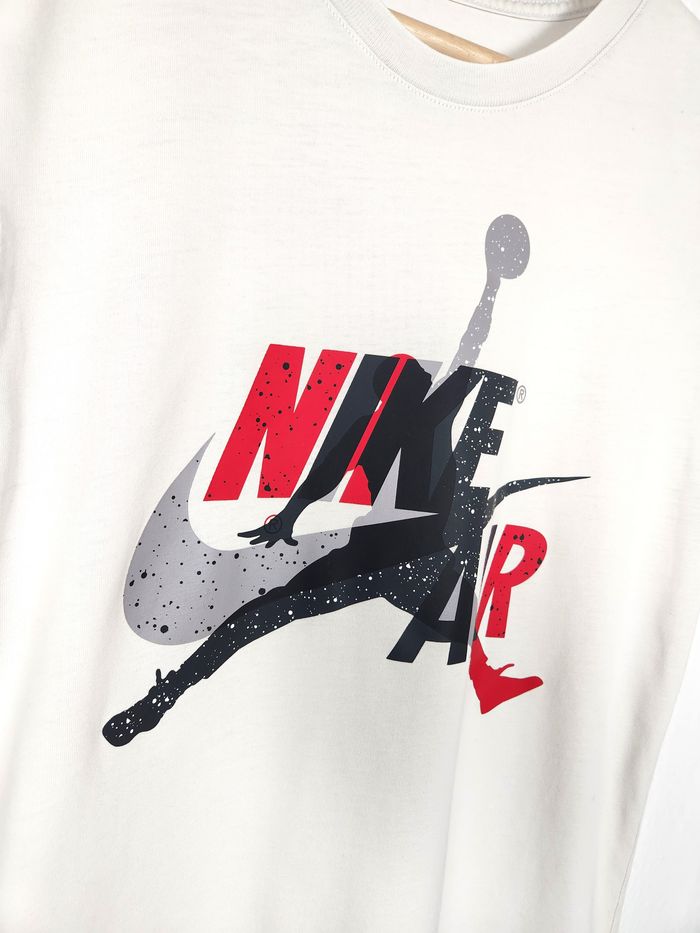 T-shirt Nike Air Jordan Jumpman Blanc Manches Courtes Taille S - photo numéro 2