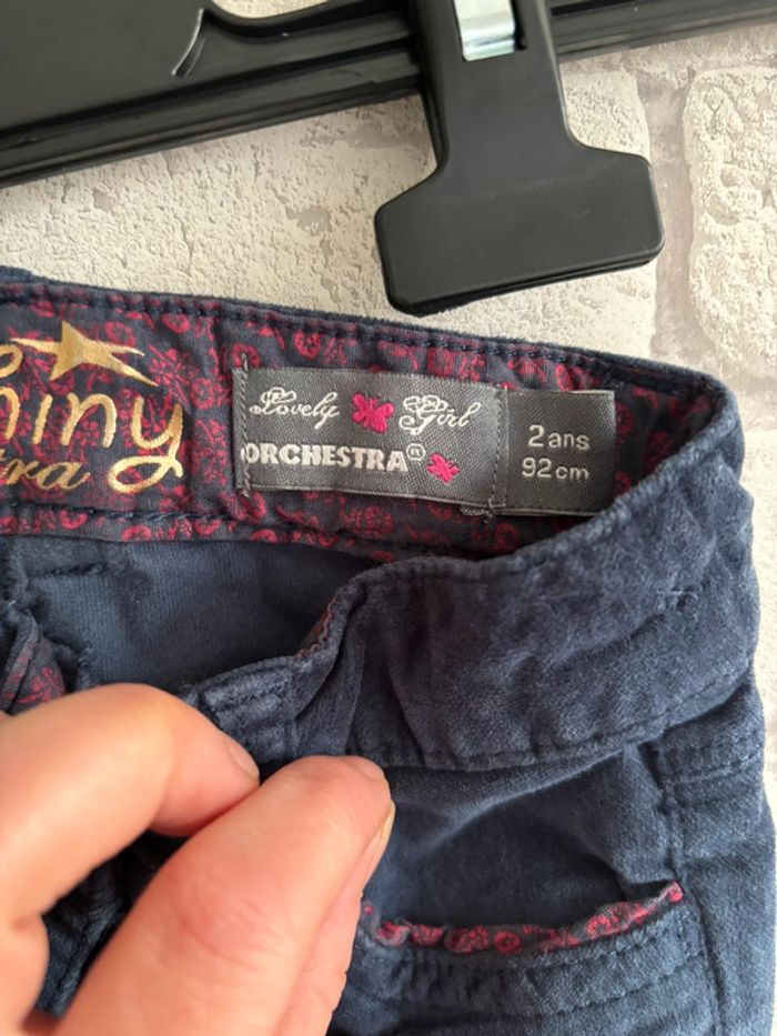 Pantalon en velours orchestra taille 2 ans - photo numéro 3