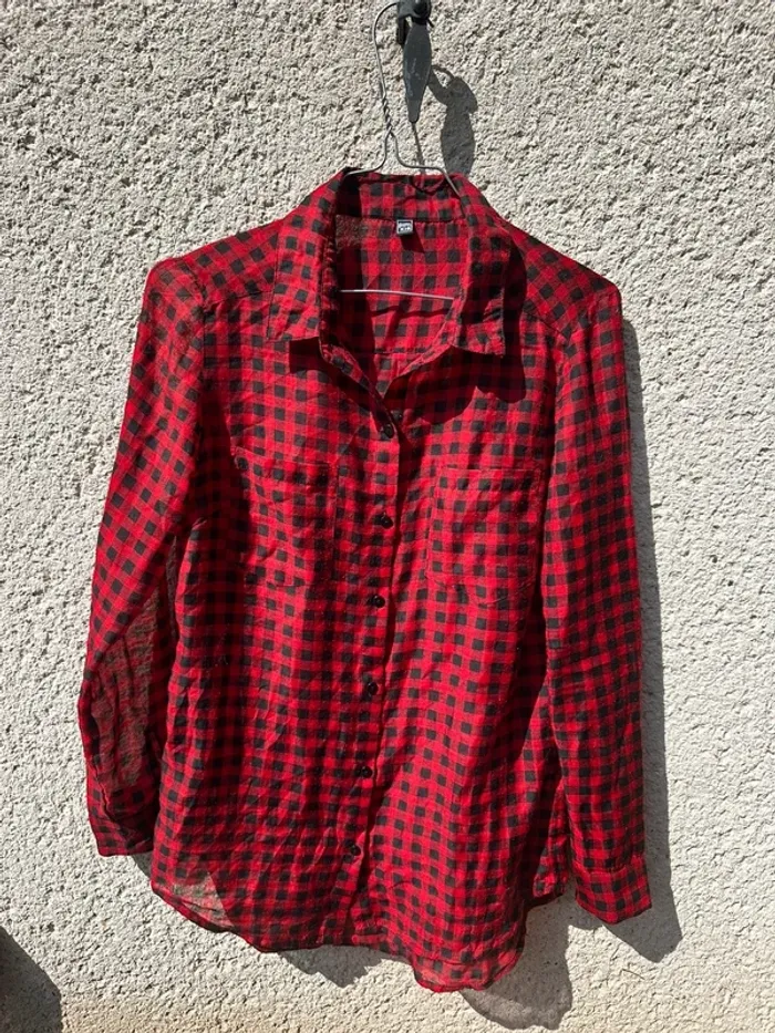 Chemise carreaux
