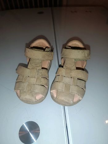 Sandales en cuir