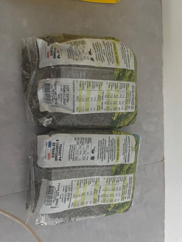 Lot lentille 1k en toute - photo numéro 2