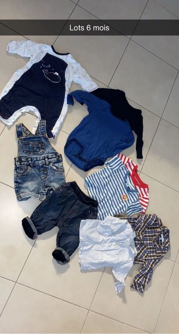 Lot 6 mois garçon
