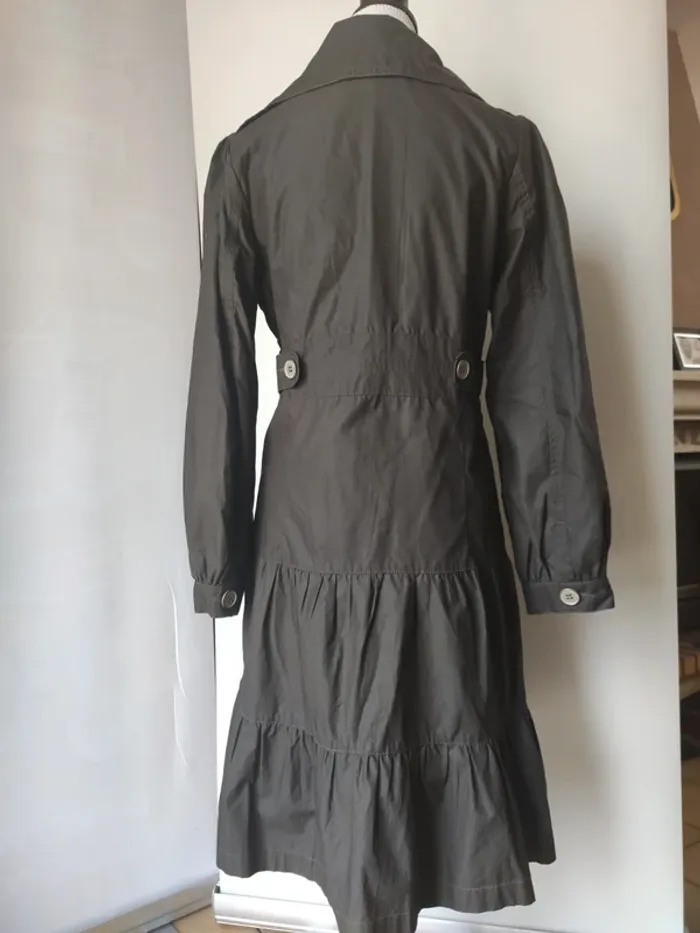 Magnifique trench kaki - photo numéro 4