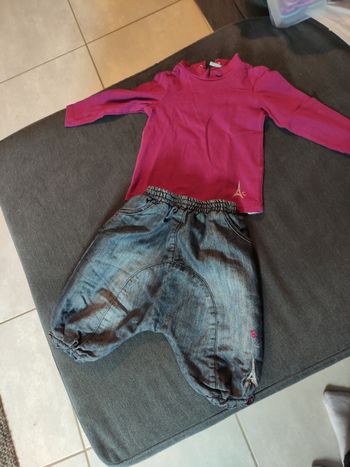 Ensemble fille 12 mois