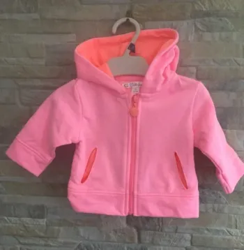 Veste rose à capuche Kitchoun 1M