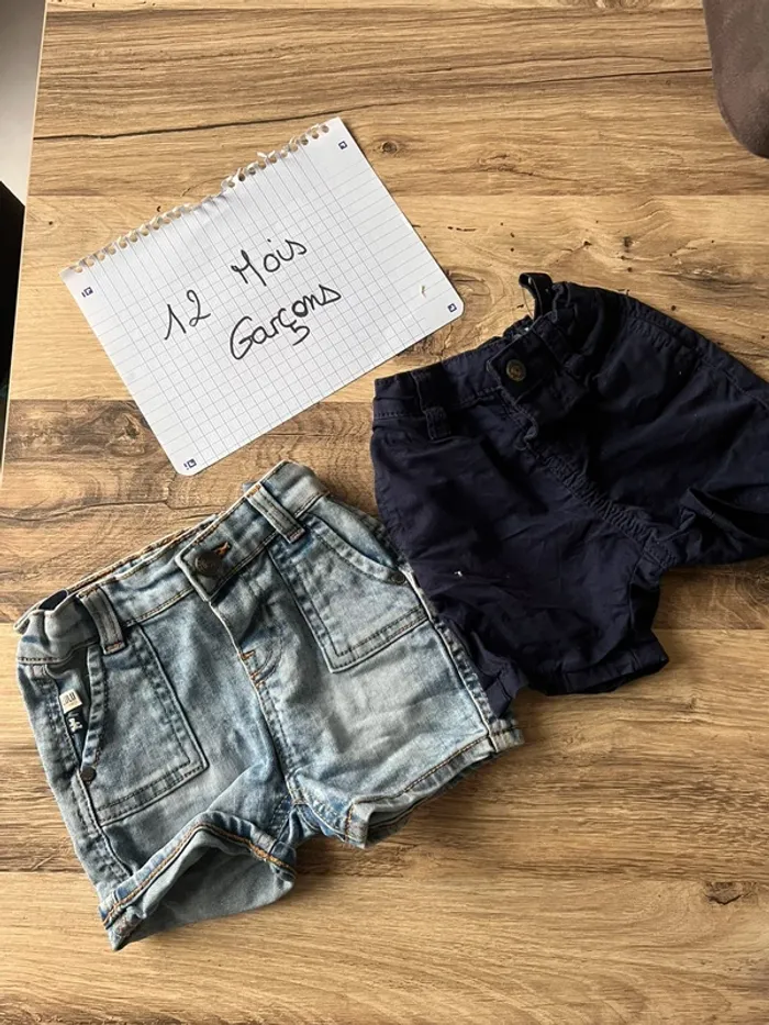 Lot de 2 shorts