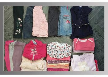 Lot de 30 vêtements hiver fille 18 mois