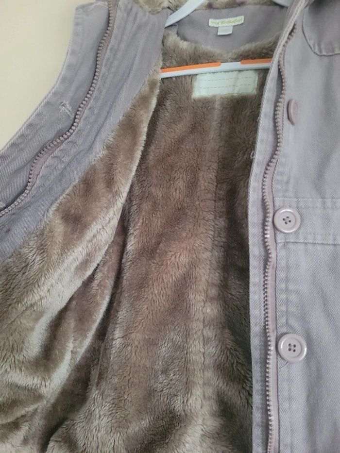Parka doublé  fourrure 4ans - photo numéro 4
