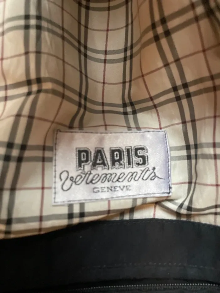 Veste style trench vintage buggati - photo numéro 7
