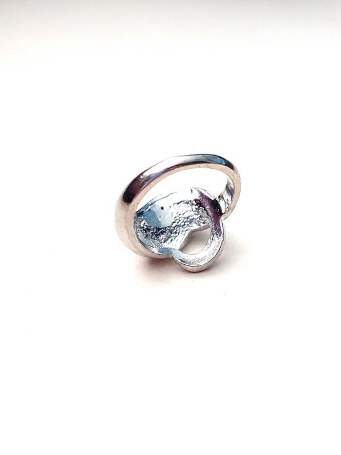 Bague taille 52 neuve strass violet - photo numéro 6