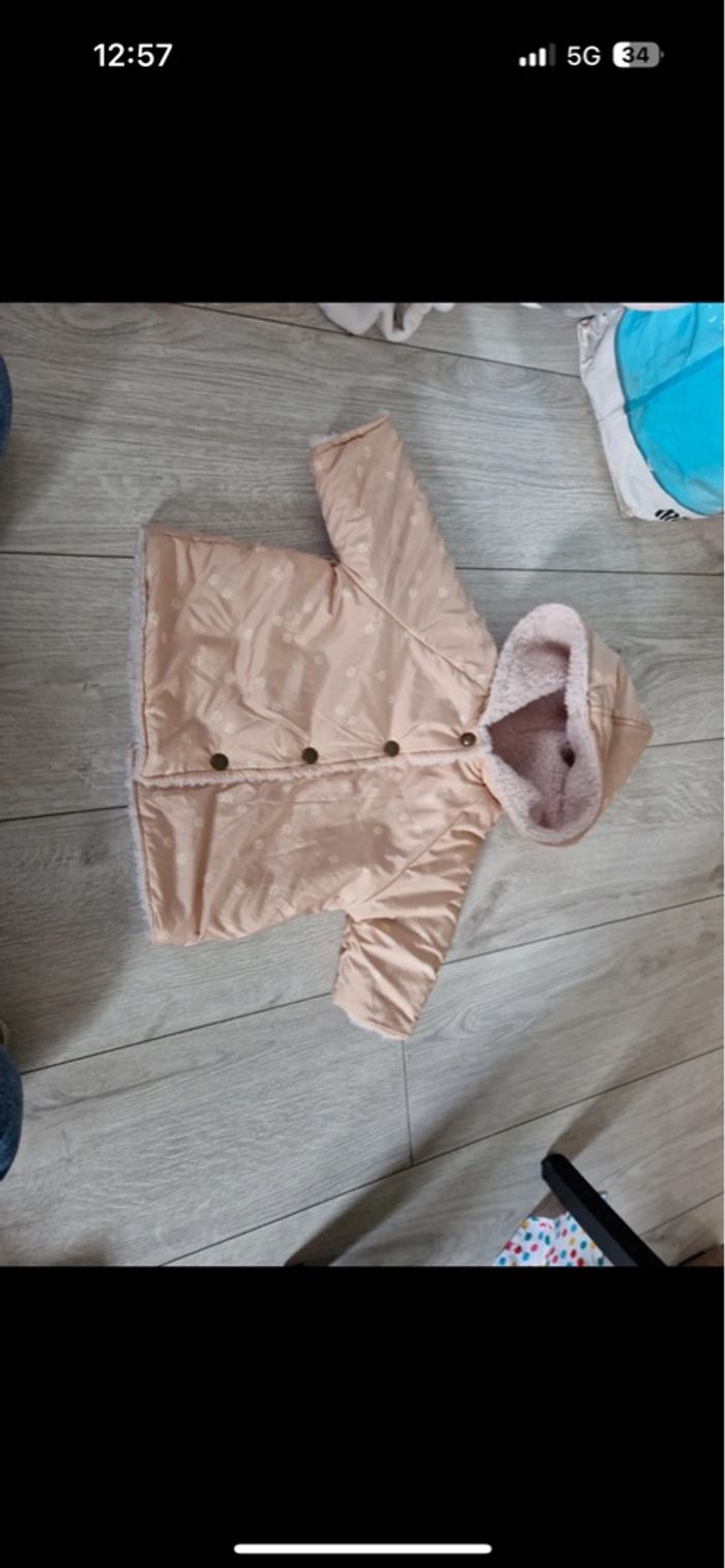 Manteau fille Kiabi neuf - photo numéro 2