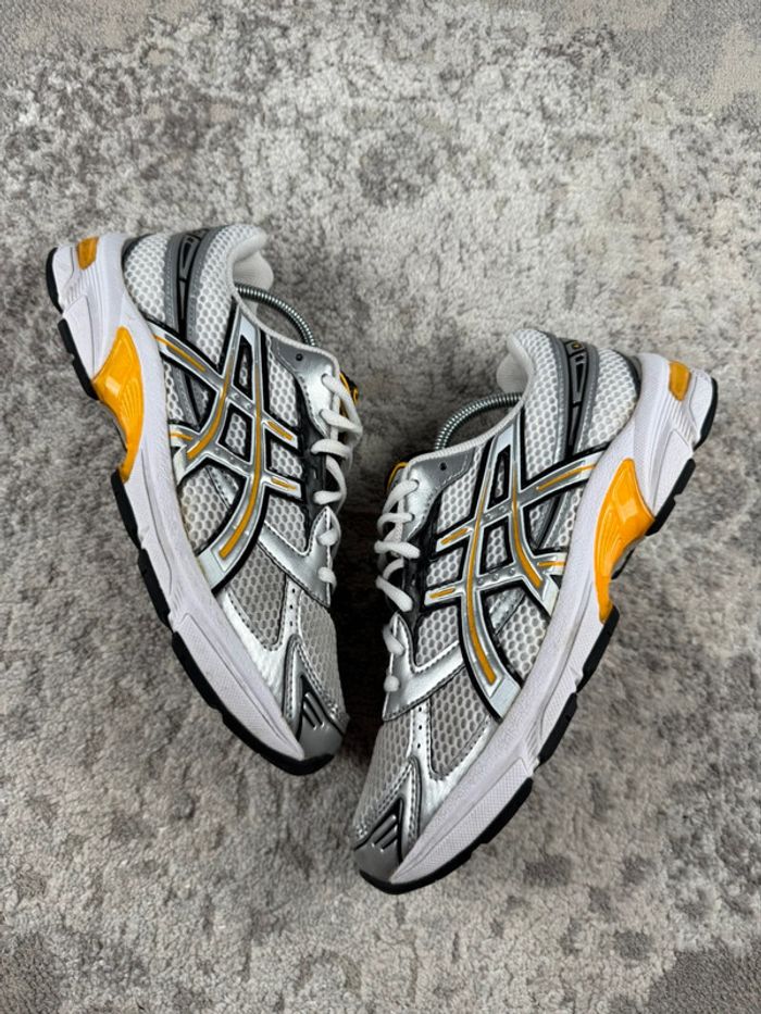 Asics Gel 1130 Running - White & Yellow & Silver