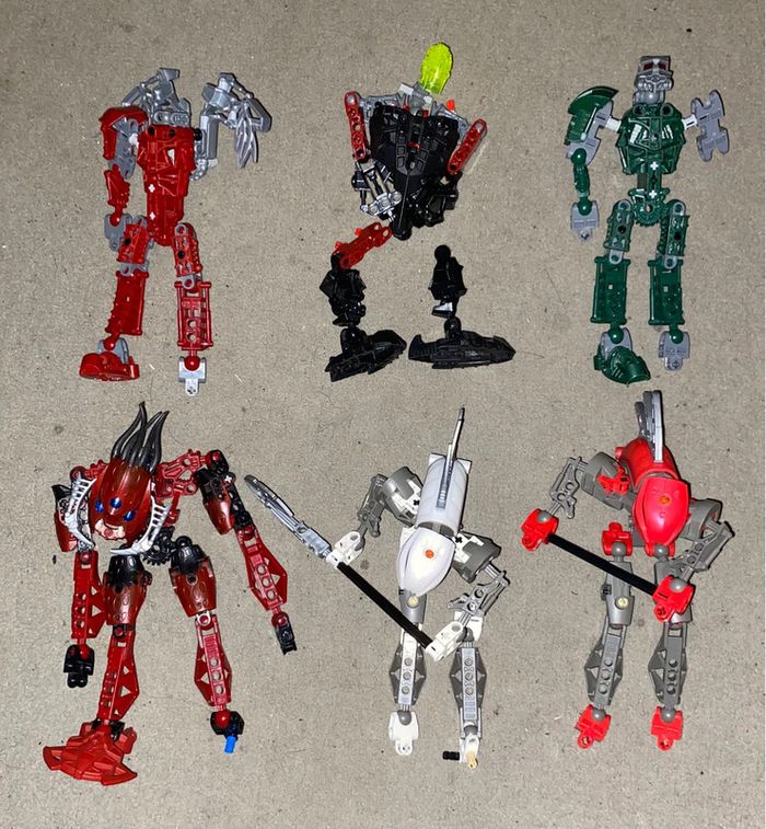 Lot X48 Lego Bionicle 5KG - photo numéro 8