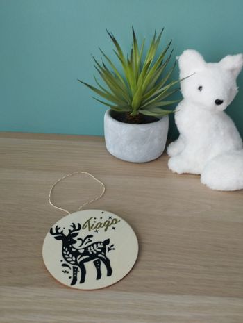 Boule de noël personnalisée