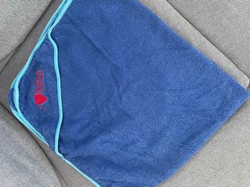 Grande cape de bain