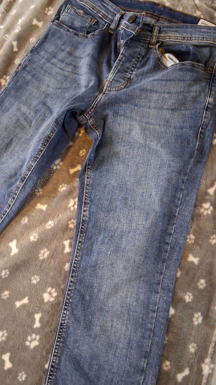 Jean bleu - photo numéro 4