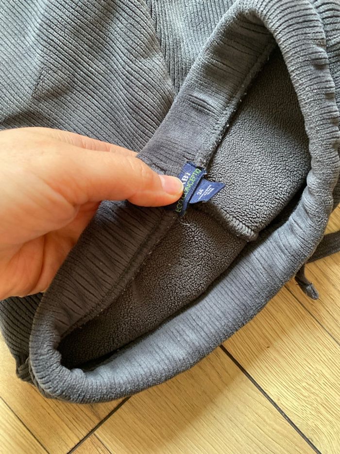 Jogging, velours, pantalon chaud, doublé hiver - photo numéro 4