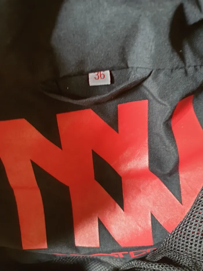 Veste imperméable Dorotennis noire taille 36 - photo numéro 3