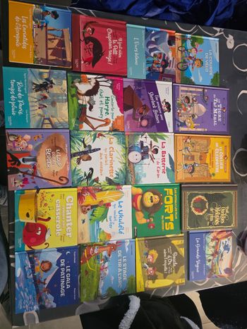 Lot de 20 livres