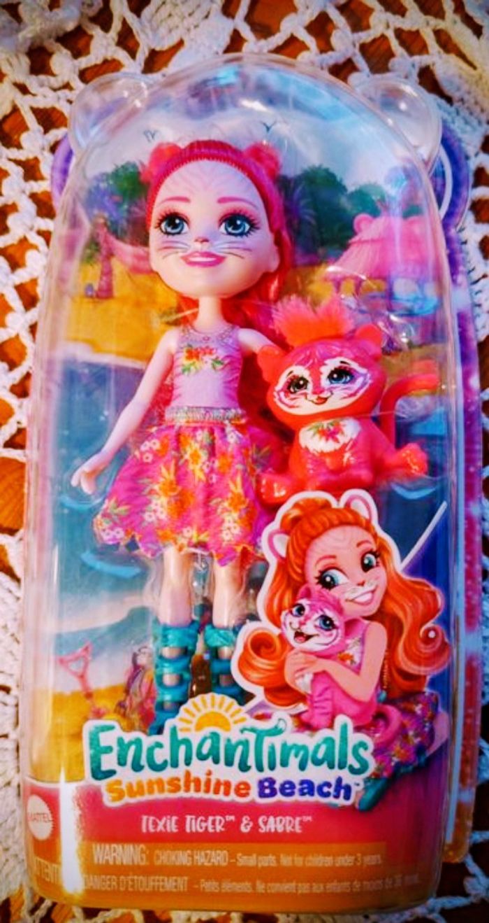 Echantimals Tiger Sunshine beach