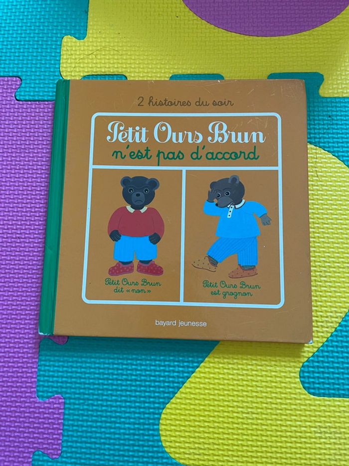 Livre petit ours brun