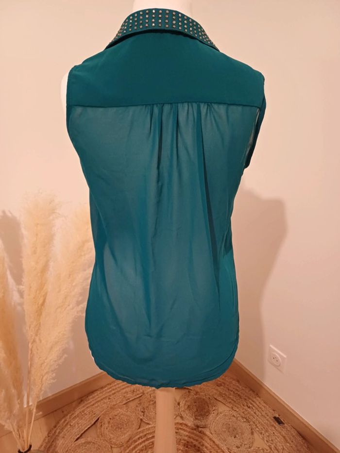 Chemise transparente boutonnée Orcelly taille M 38 - photo numéro 10