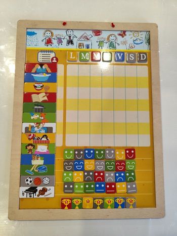 tableau des récompenses, aide à l'autonomie 