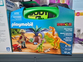 Playmobil 70108 - Valisette explorateur et dinosaures.
