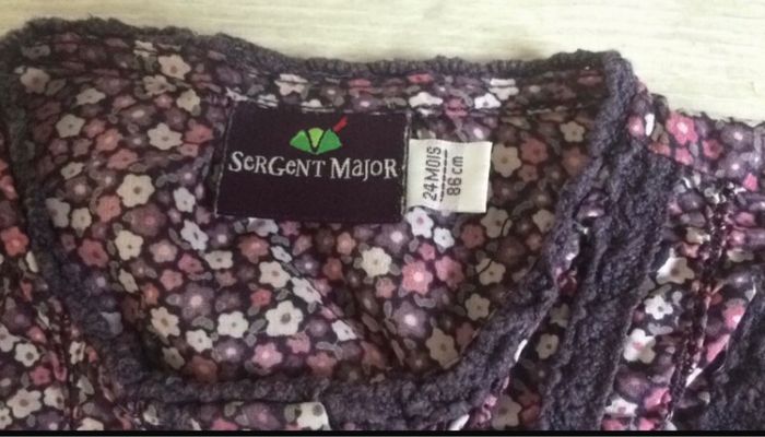 Robe fleurie ML - Sergent Major - 24 mois - photo numéro 3